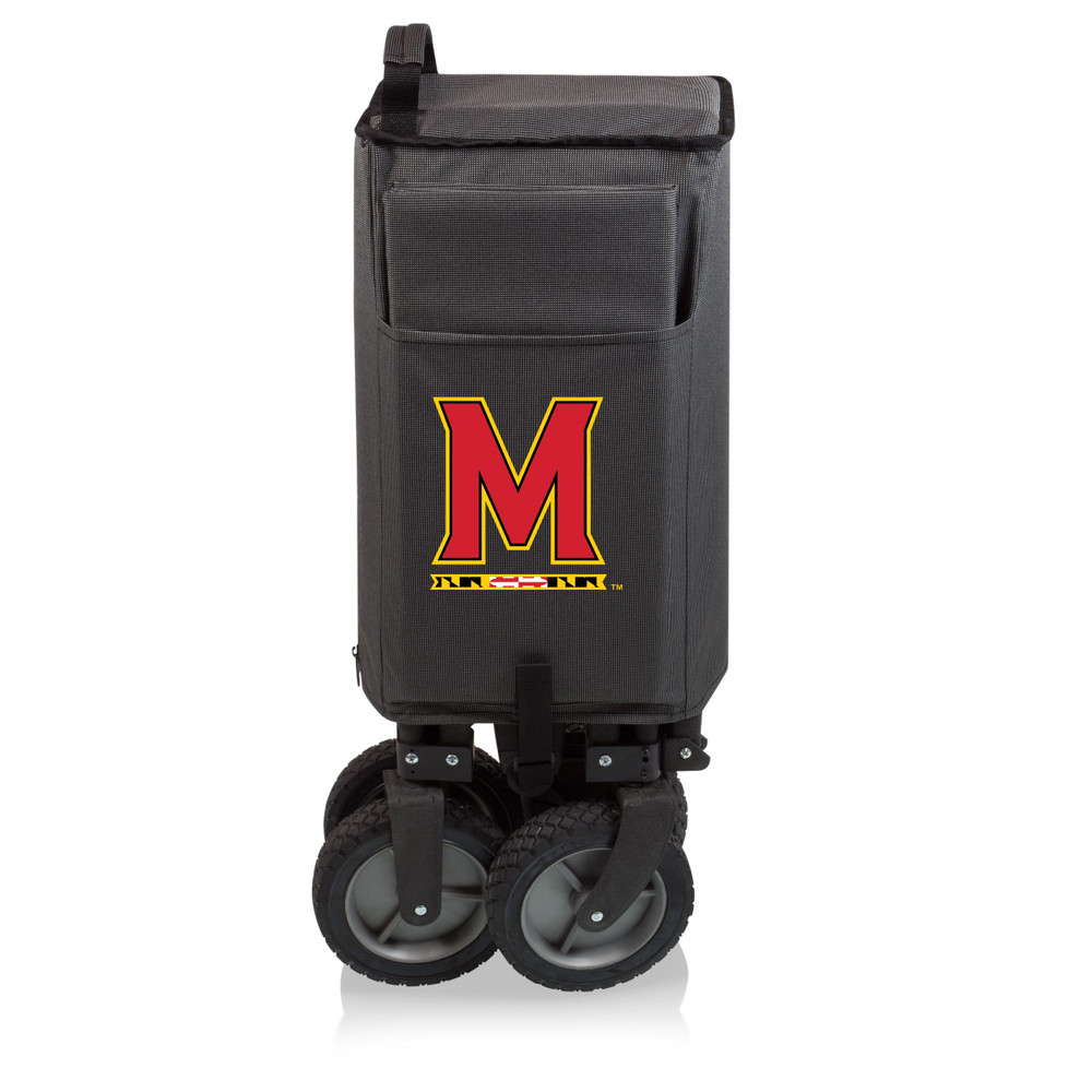 Maryland Terrapins Adventure Wagon Portable Utility Wagon | Picnic Time | 739-00-679-314-0