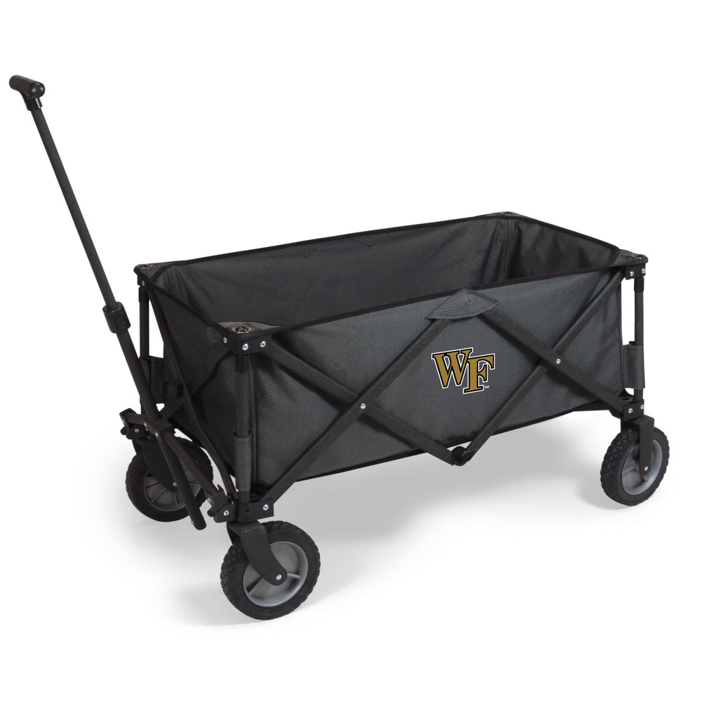 Wake Forest Demon Deacons Adventure Wagon Portable Utility Wagon | Picnic Time | 739-00-679-614-0