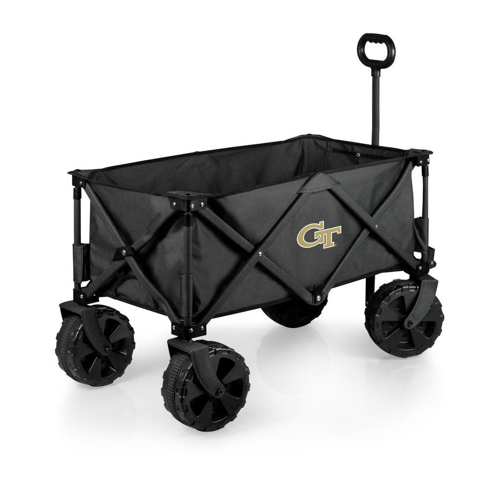 Georgia Tech Yellow Jackets Adventure Wagon Elite All-Terrain Portable Utility Wagon | Picnic Time | 741-85-679-194-0