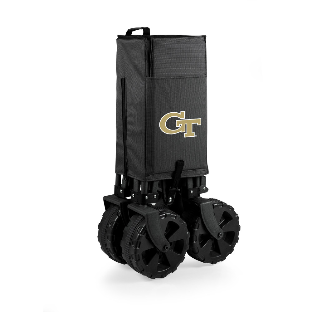 Georgia Tech Yellow Jackets Adventure Wagon Elite All-Terrain Portable Utility Wagon | Picnic Time | 741-85-679-194-0