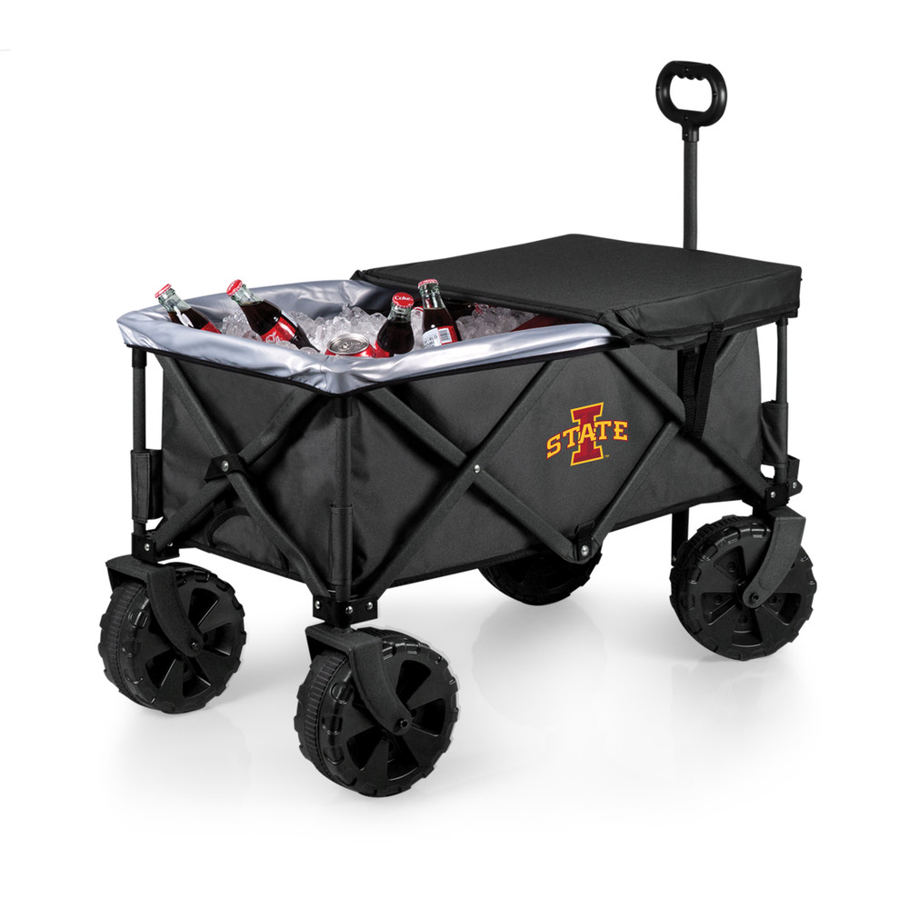 Iowa State Cyclones Adventure Wagon Elite All-Terrain Portable Utility Wagon | Picnic Time | 741-85-679-234-0
