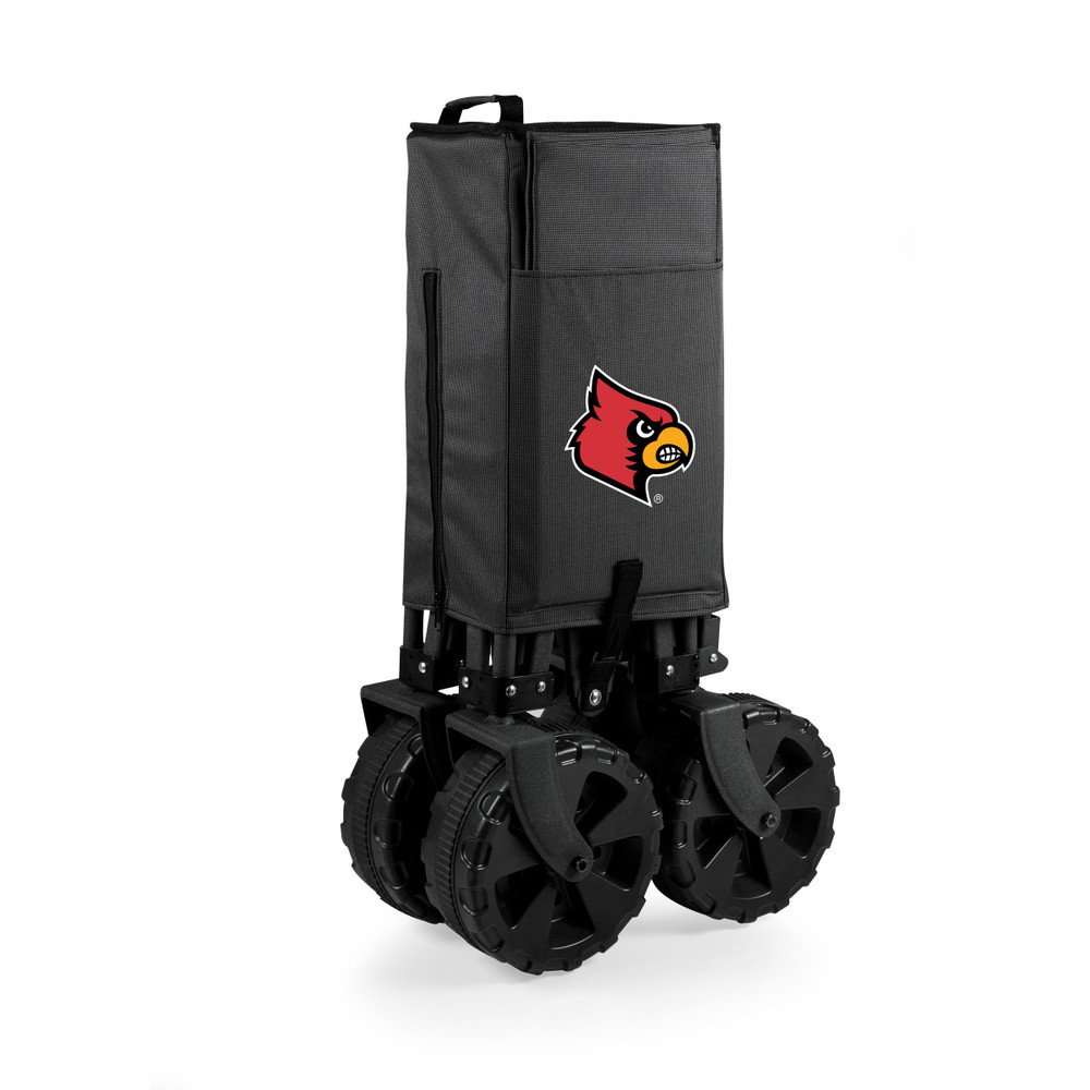 Louisville Cardinals Adventure Wagon Elite All-Terrain Portable Utility Wagon | Picnic Time | 741-85-679-304-0
