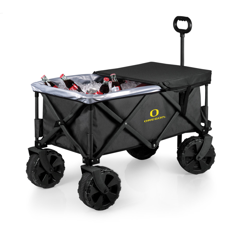 Oregon Ducks Adventure Wagon Elite All-Terrain Portable Utility Wagon | Picnic Time | 741-85-679-474-0