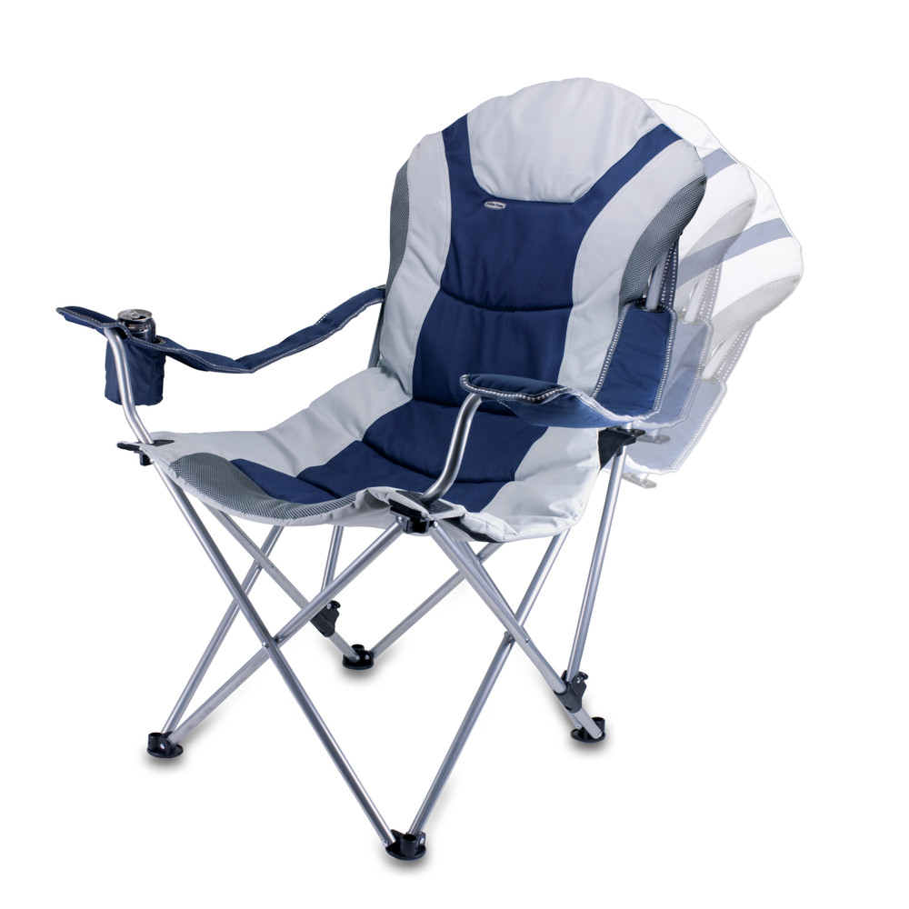 Mississippi Rebels Reclining Camp Chair | Picnic Time | 803-00-138-374-0