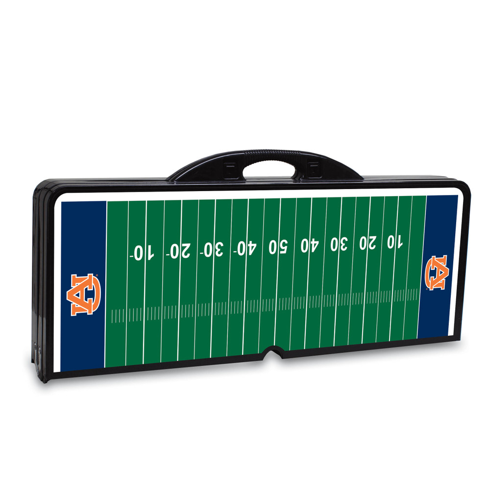 Auburn Tigers Picnic Table Portable Folding Table with Seats | Picnic Time | 811-00-175-045-0