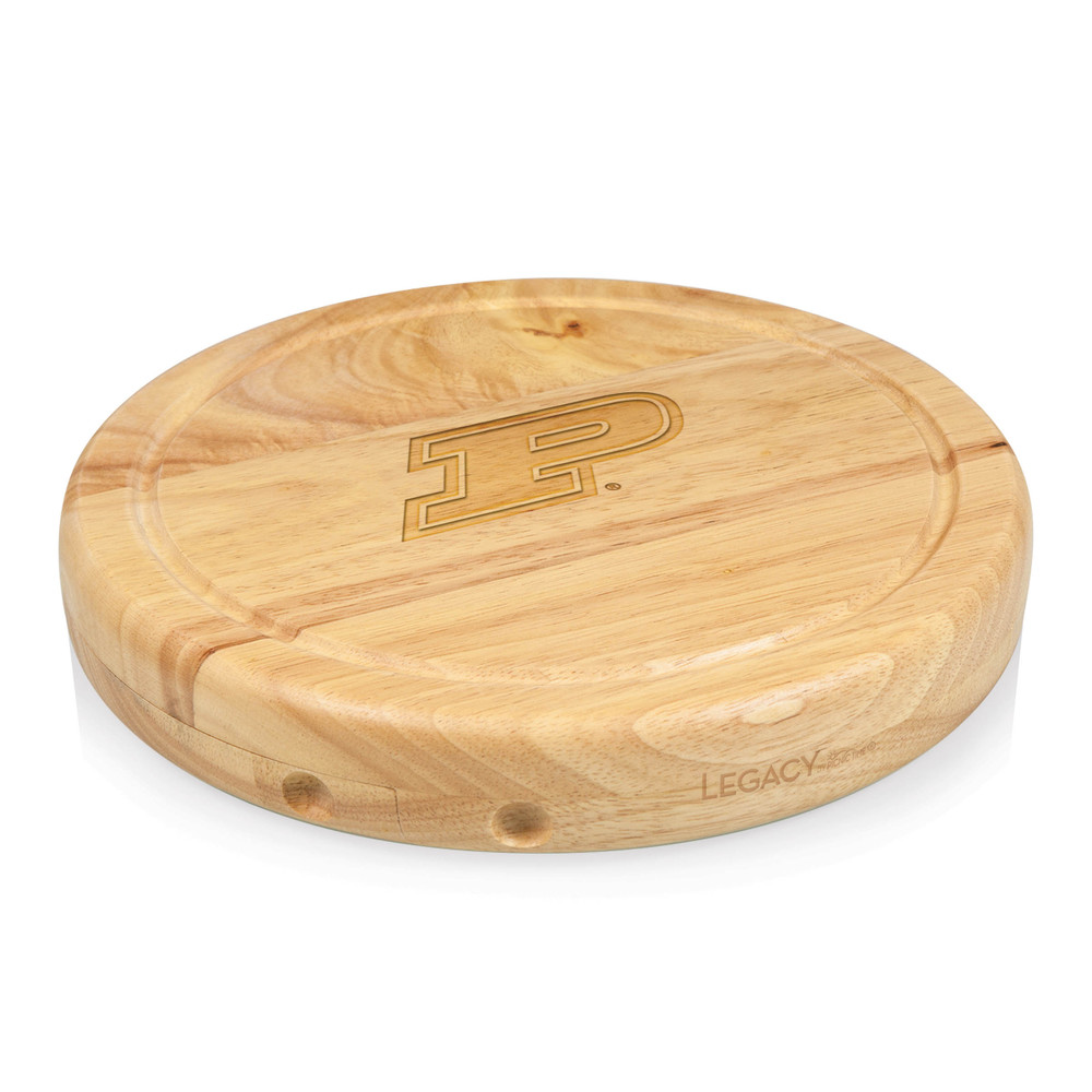 Purdue Boilermakers Circo Cheese Cutting Board & Tools Set | Picnic Time | 854-00-505-513-0