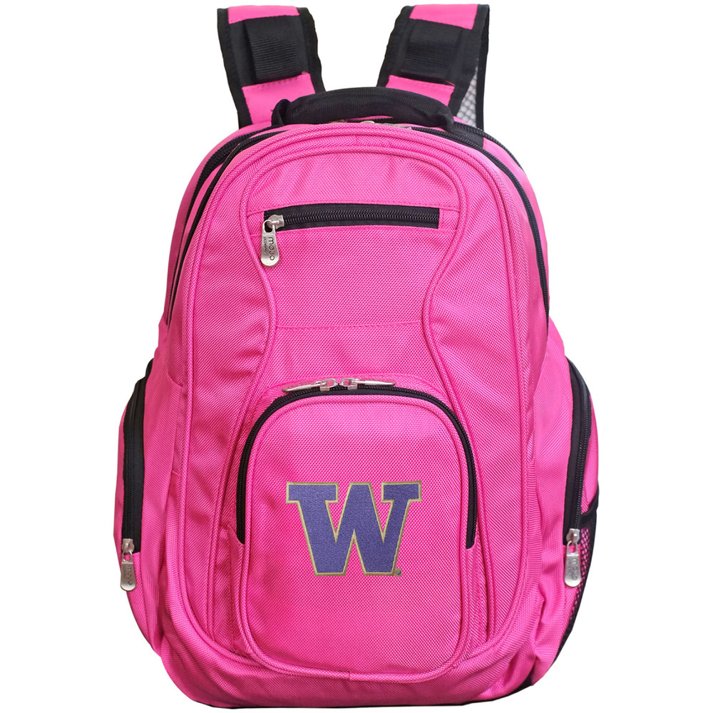 Washington Huskies 19in. Premium Laptop Backpack - Pink| Mojo |CLWAL704-P