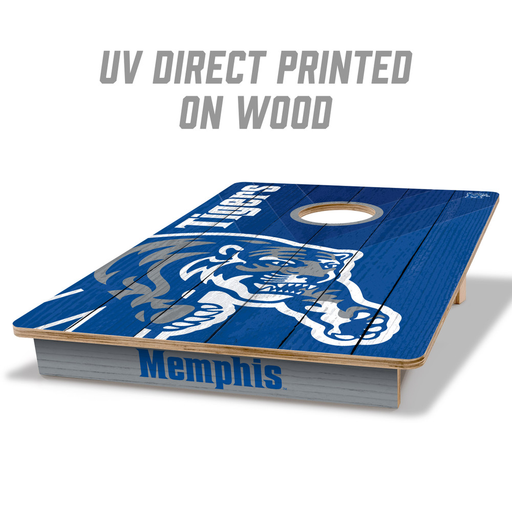 Memphis Tigers 2x3 All Wood Cornhole Game Set| You the Fan |4616260
