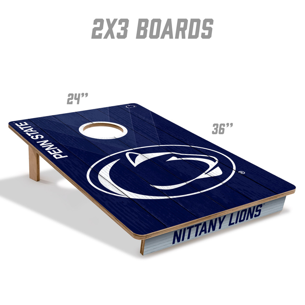 Penn State Nittany Lions 2x3 All Wood Cornhole Game Set| You the Fan |4606193