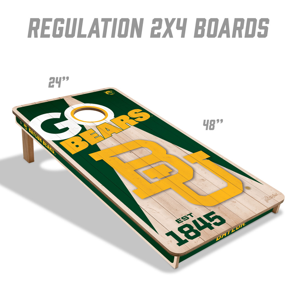 Baylor Bears 2x4 All Wood Cornhole Game Set| You the Fan |4615607