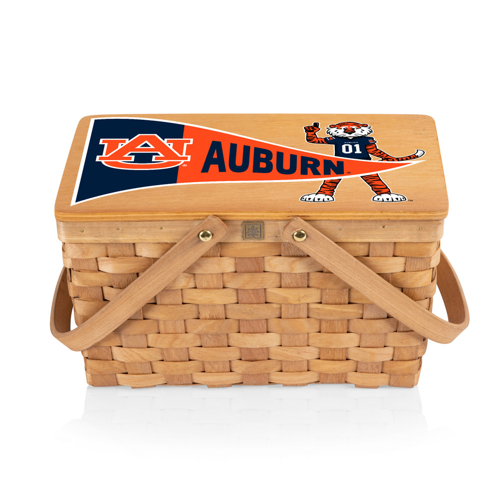 Auburn Tigers Poppy Personal Picnic Basket | Picnic Time | 124-00-299-044-0