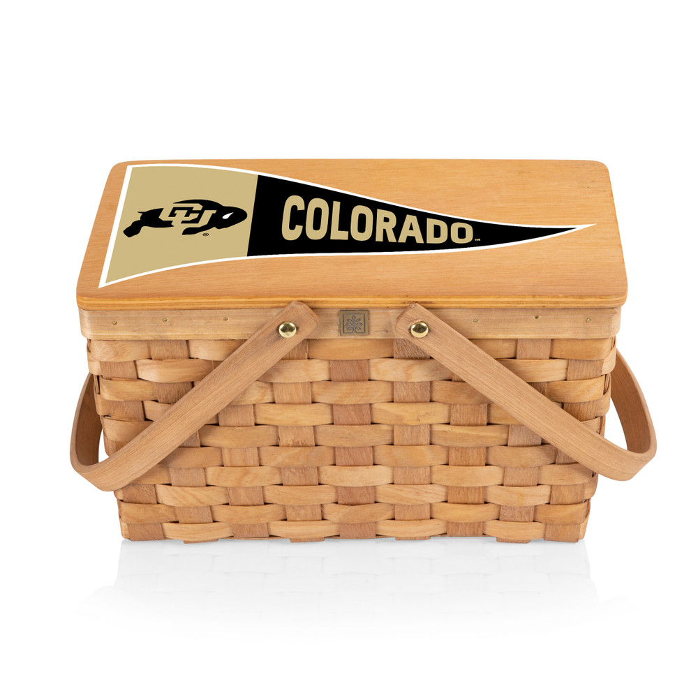 Colorado Buffaloes Poppy Personal Picnic Basket | Picnic Time | 124-00-299-124-0