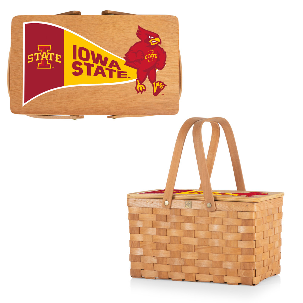 Iowa State Cyclones Poppy Personal Picnic Basket | Picnic Time | 124-00-299-234-0