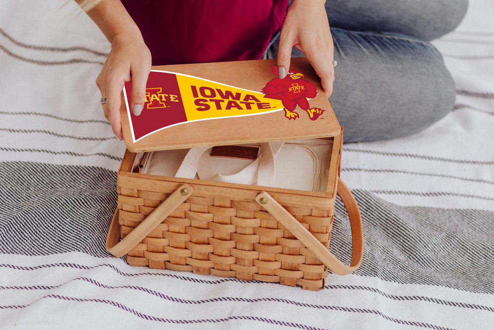 Iowa State Cyclones Poppy Personal Picnic Basket | Picnic Time | 124-00-299-234-0