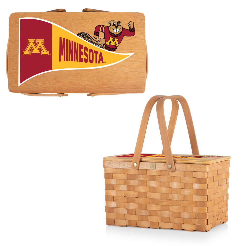Minnesota Golden Gophers Poppy Personal Picnic Basket | Picnic Time | 124-00-299-364-0