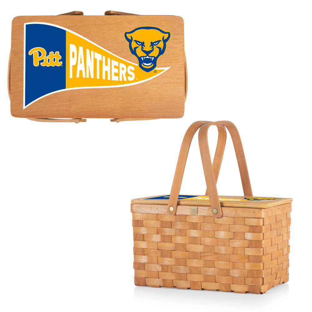 Pittsburgh Panthers Poppy Personal Picnic Basket | Picnic Time | 124-00-299-504-0