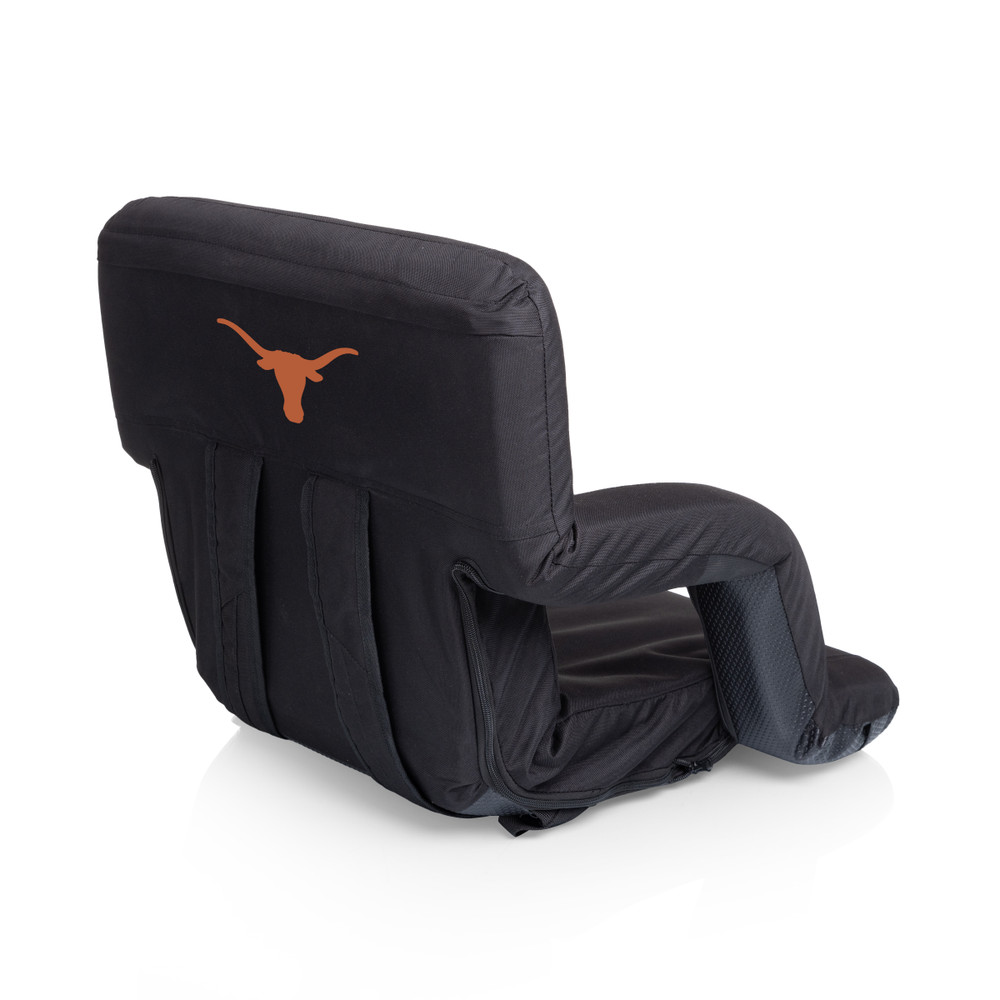 Texas Longhorns Ventura Portable Reclining Stadium Seat | Picnic Time | 618-00-179-194-1