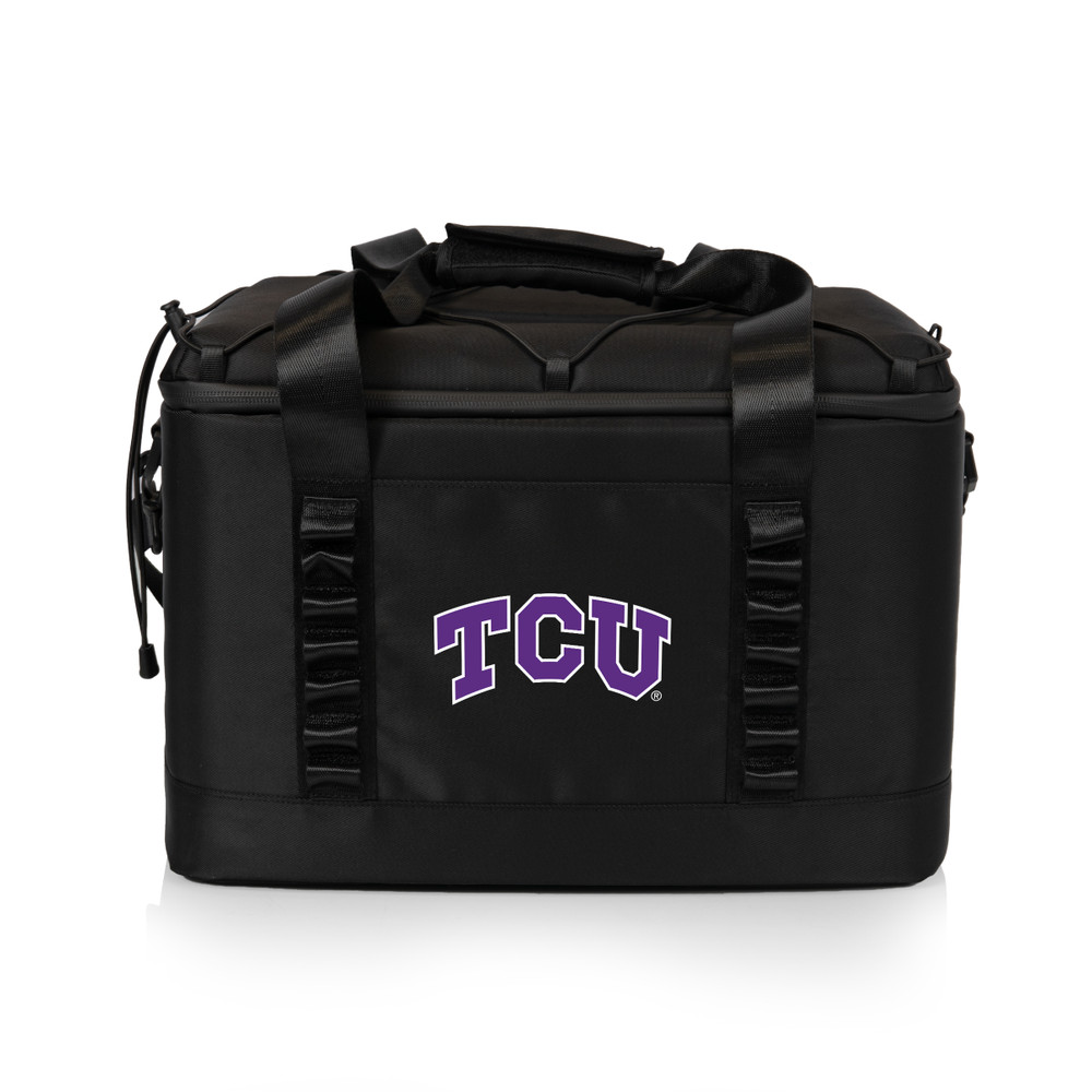 TCU Horned Frogs 24 can Superthick Recycled Cooler | Picnic Time | 630-36-179-844-0