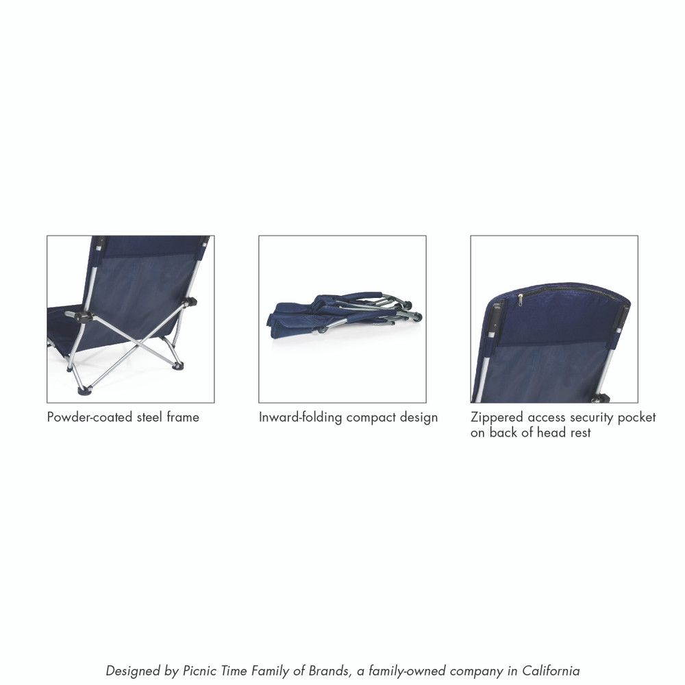 USC Trojans Tranquility Beach Chair with Carry Bag | Picnic Time | 792-00-175-094-0