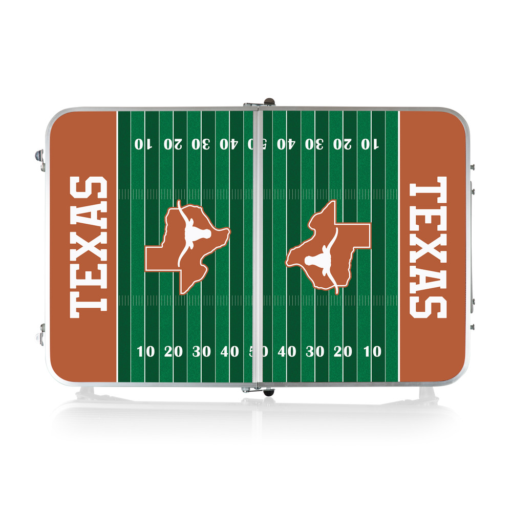 Texas Longhorns Concert Table Mini Portable Table | Picnic Time | 843-00-141-194-1