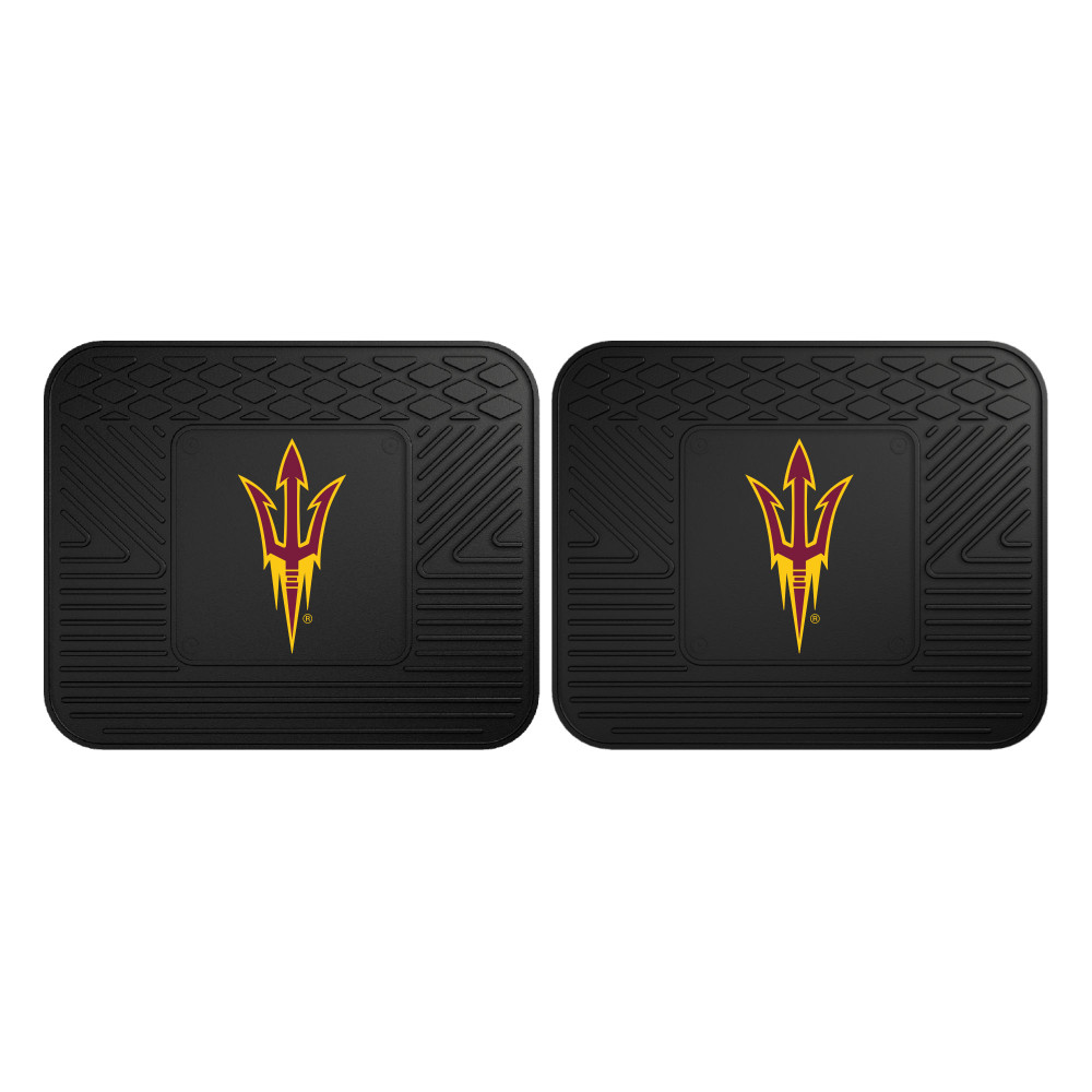 ASU Sun Devils Utility Car Mats Set of Two | Fanmats | 13214