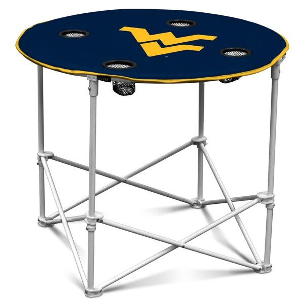 West Virginia Mountaineers Portable Table | Logo Chair | 239-31