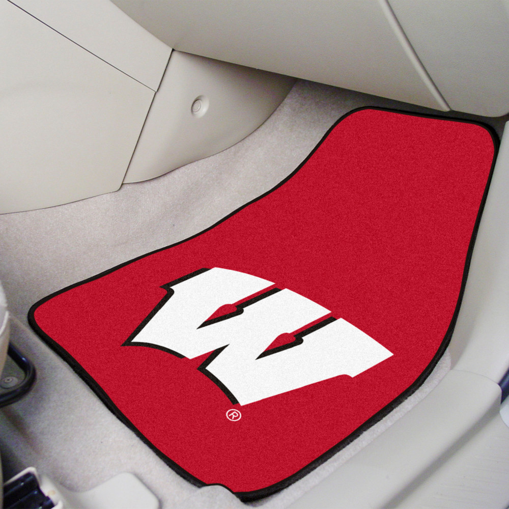 Wisconsin Badgers Carpet Floor Mats | Fanmats | 5492