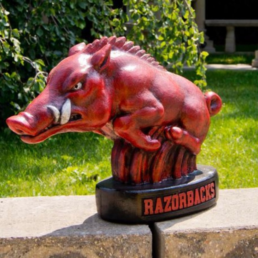 Arkansas Razorbacks Mascot Garden Statue | Stonecasters | 2783HT