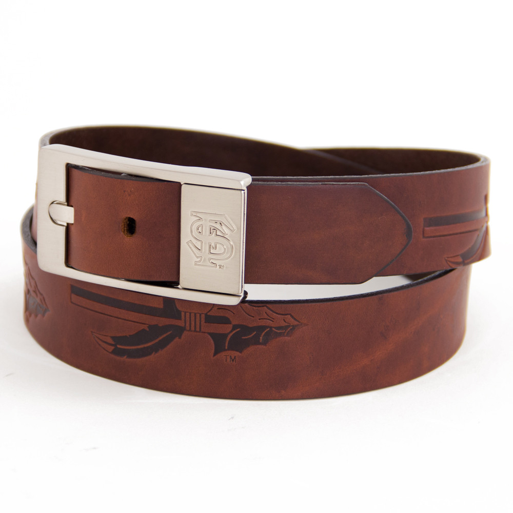 FSU Seminoles Brandish Brown Belt | Eagles Wings | 9262-