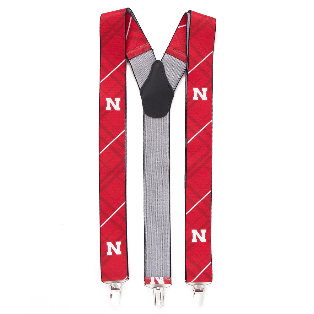 Nebraska Huskers Oxford Suspenders | Eagles Wings | 8087