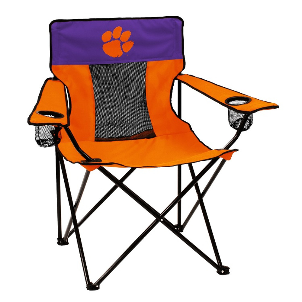 Clemson Tigers Elite Tailgate Chair | Logo Chair | 123-12E