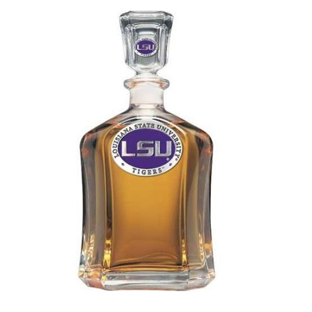 LSU Tigers Capitol Decanter | Heritage Pewter | CPT10374EP