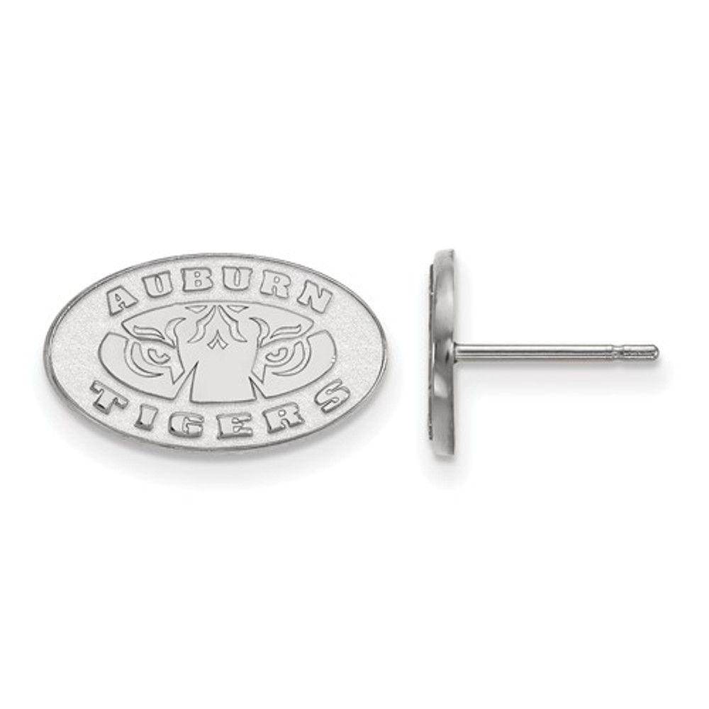 Auburn Tigers Sterling Silver Post Earrings | Logo Art | SS049AU