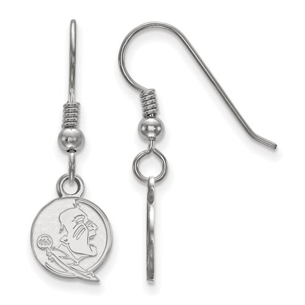 FSU Seminoles Sterling Silver Dangle Earrings | Logo Art | SS047FSU