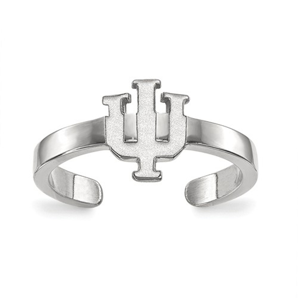 Indiana Hoosiers Sterling Silver Toe Ring | Logo Art | SS029IU