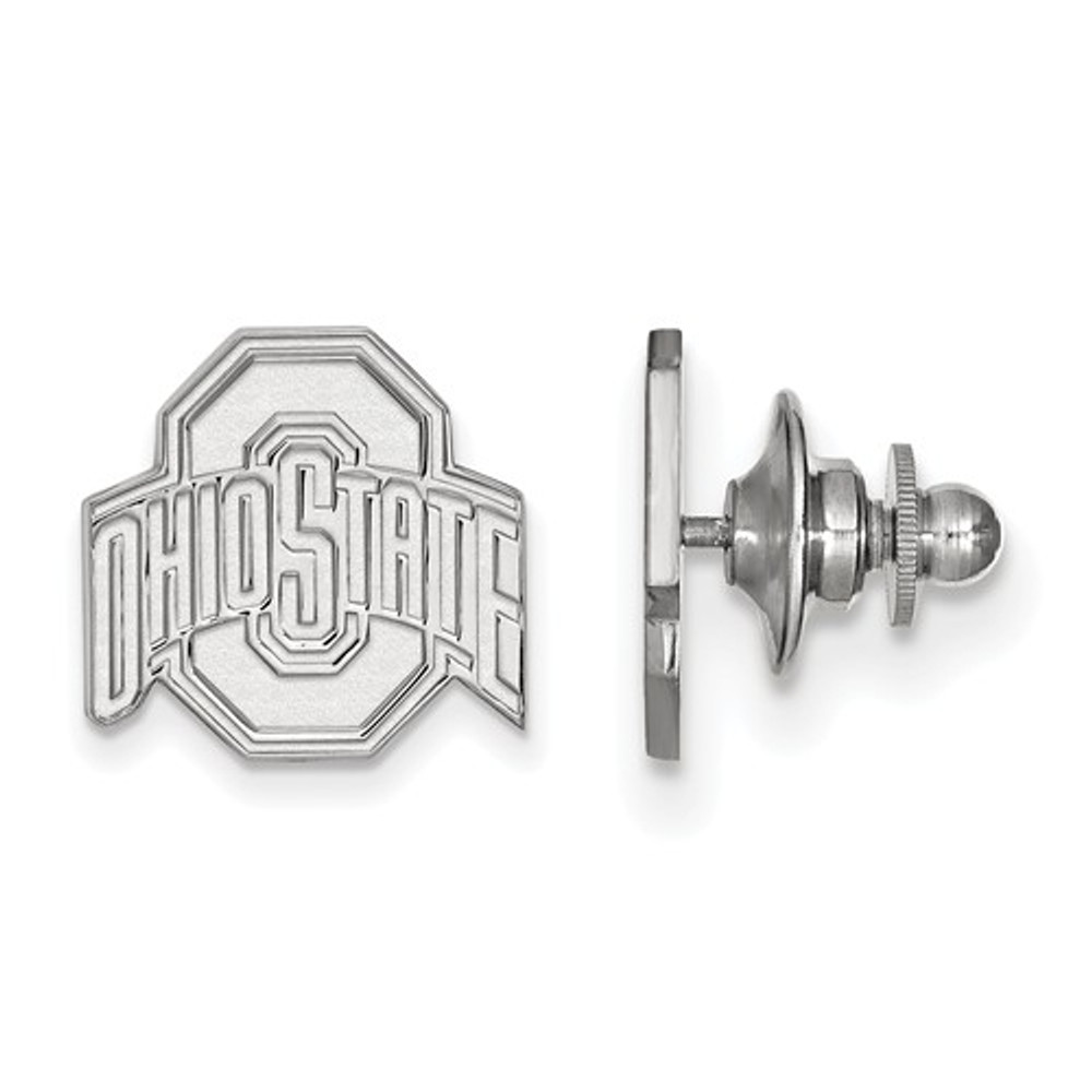 Ohio State Buckeyes Sterling Silver Lapel Pin | Logo Art | SS011OSU