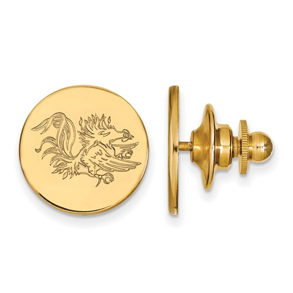 SC Gamecocks Mascot 14K Gold Lapel Pin | Logo Art | 4Y051USO