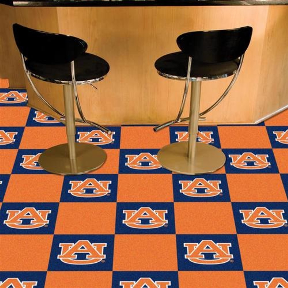 Auburn Tigers Carpet Tiles | Fanmats | 8536