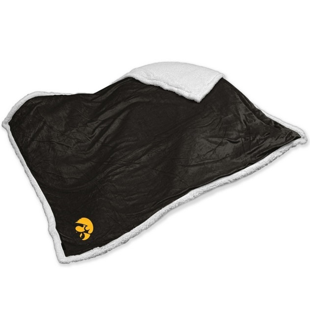 Iowa Hawkeyes Embroidered Sherpa Throw Blanket | Logo Chair | 155-24