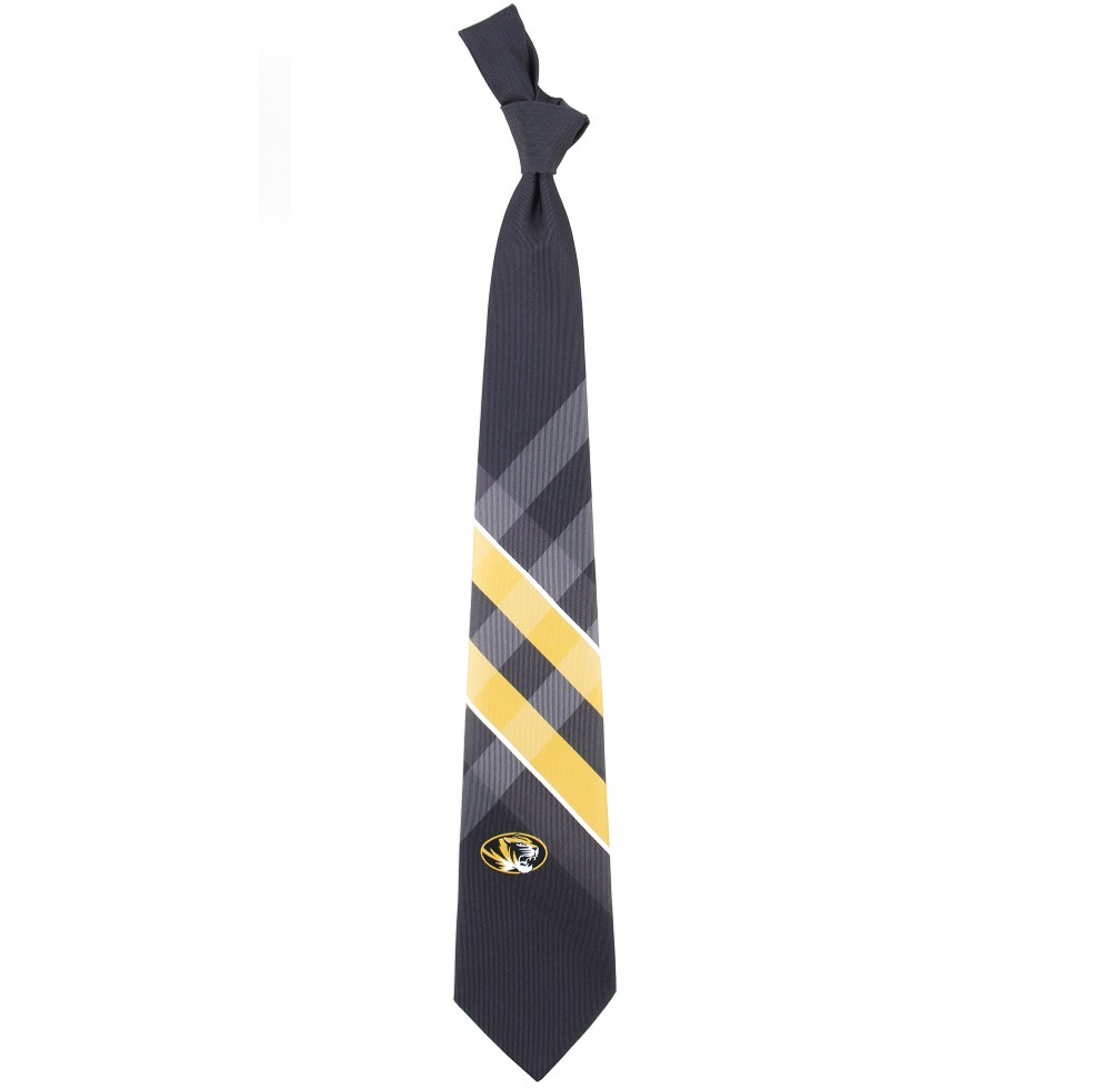 Missouri Tigers Woven Poly Tie | Eagles Wings | 3298