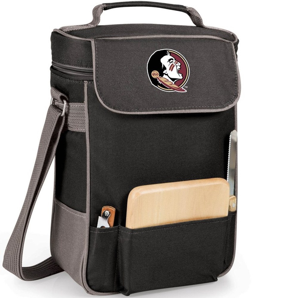 Florida State Seminoles Duet Wine and Cheese Picnic Tote | Picnic Time | 623-04-175-182-0-1