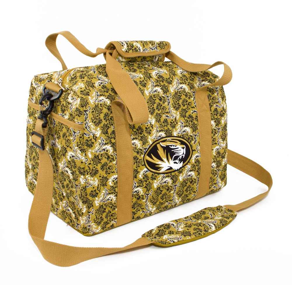 Missouri Tigers Quilted Cotton Mini Duffle Bag | Eagles Wings | 10158
