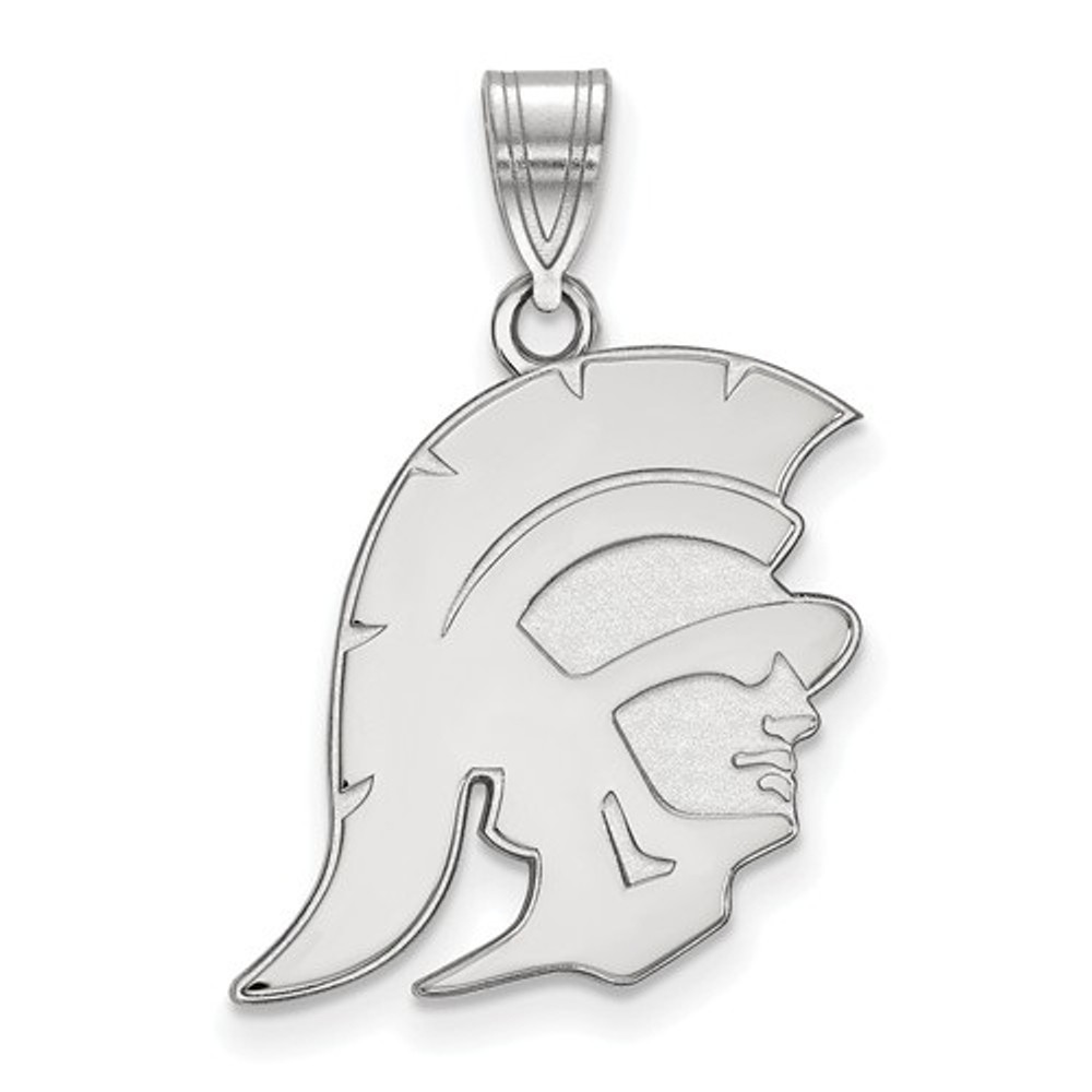 USC Trojans Sterling Silver Trojan Pendant | Logo Art | SS024USC