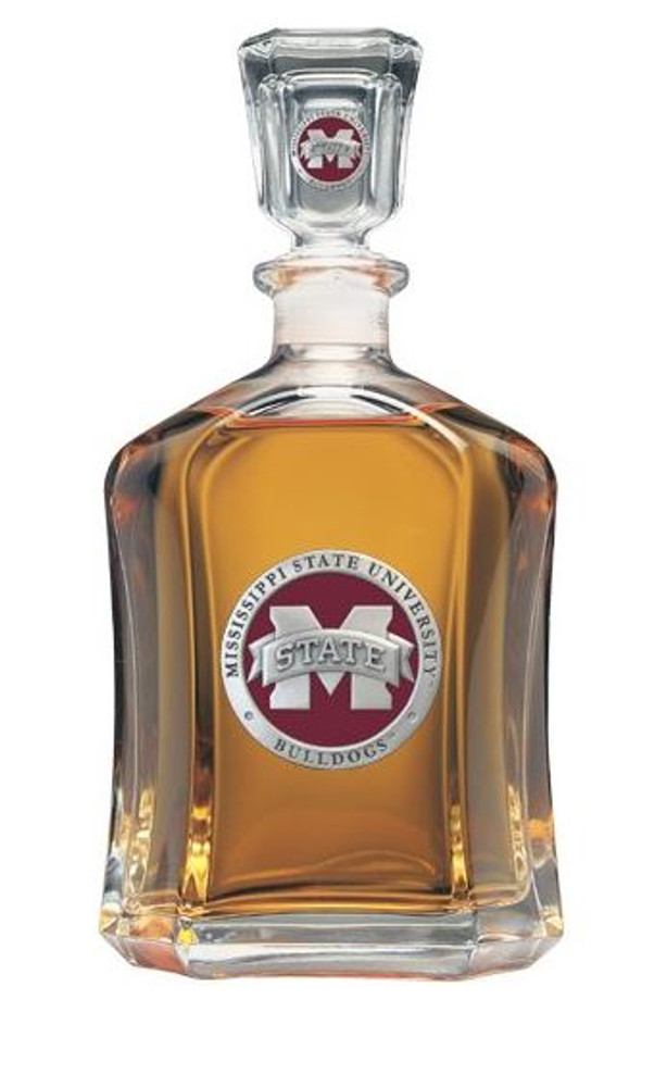 Mississippi State Bulldogs Capitol Decanter | Heritage Pewter | CPT10293ER