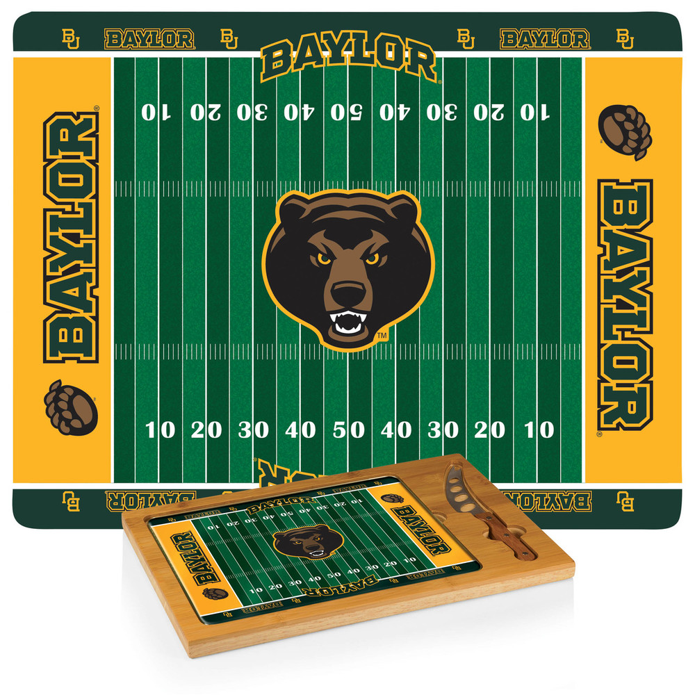 Baylor Bears Icon Cheese Tray | Picnic Time | 910-00-505-924-0