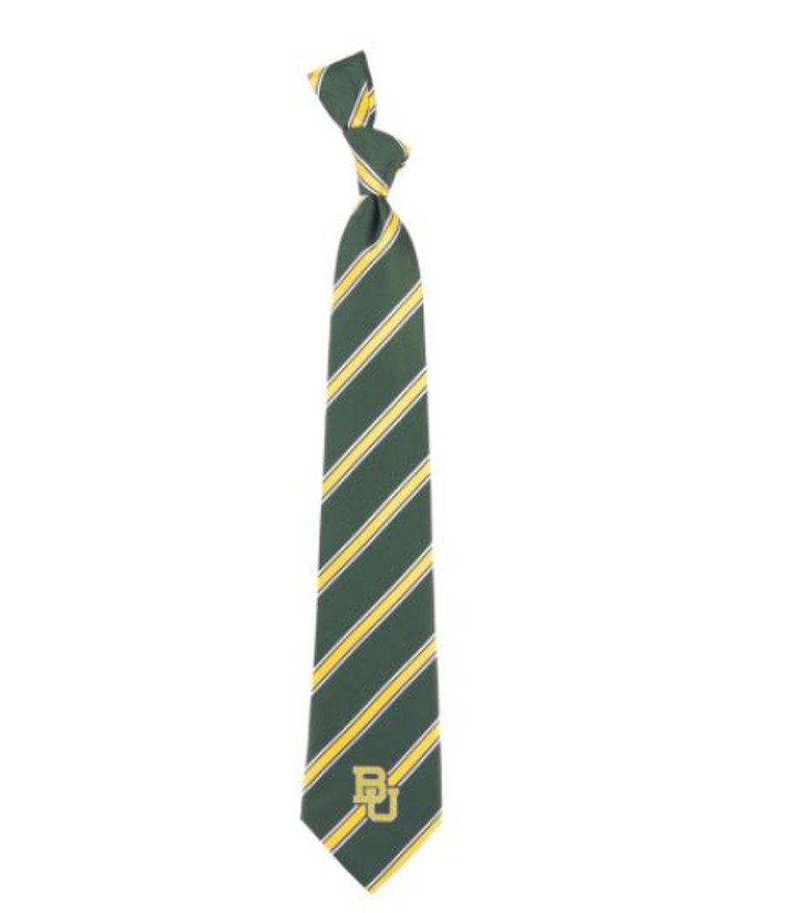 Baylor Bears Woven Poly Tie | Eagles Wings | 6295