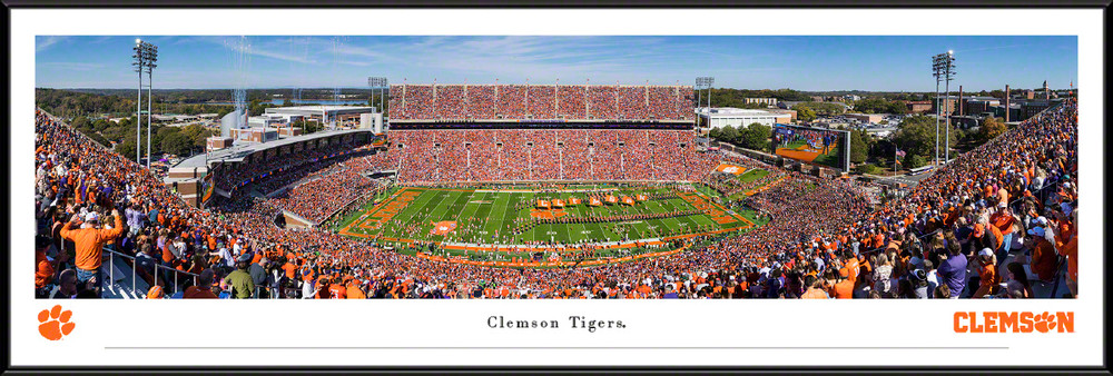 Clemson Tigers Standard Frame Panoramic Photo | Blakeway | CLEM6F