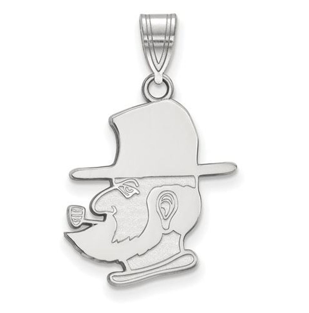 Appalachian State University Sterling Silver Large Pendant | Logo Art | SS017APS