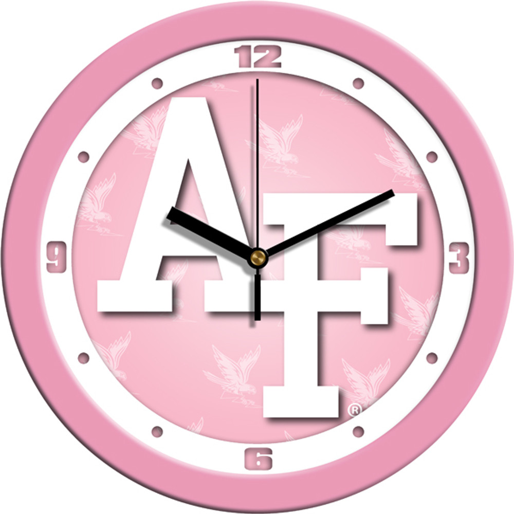 Air Force Academy Pink Wall Clock | SunTime | ST-CO3-AFF-PWCLOCK