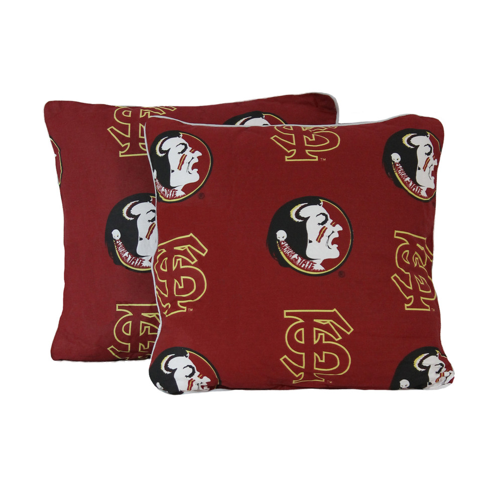 FSU Seminoles 16" x 16" Decorative Pillow Pair | College Covers | FSUDPPR